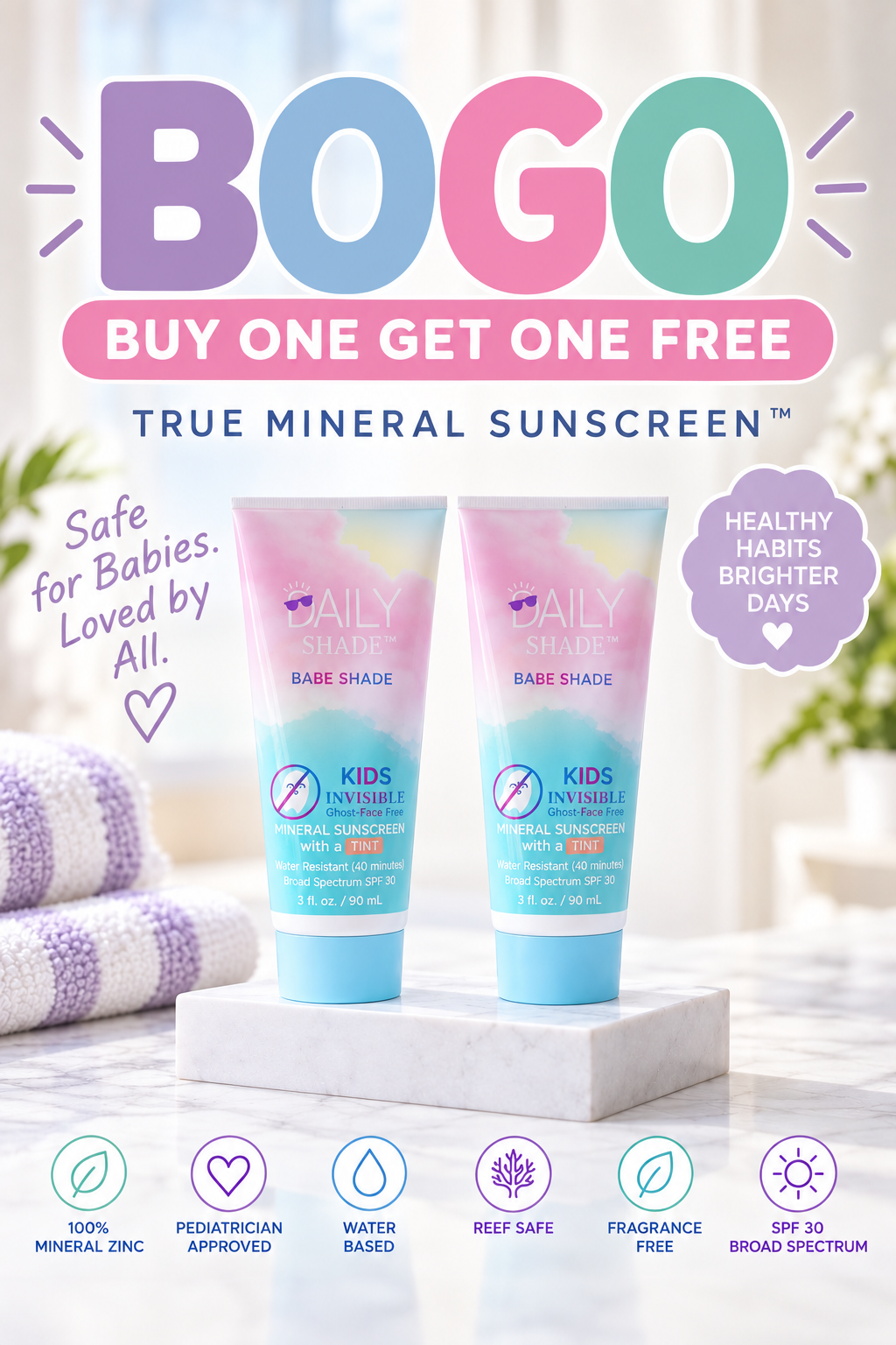 Babe Shade BOGO! Buy One, Get One FREE!