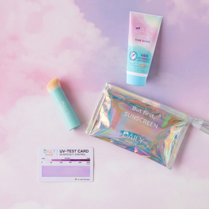 Daily Shade Starter Kit with Babe Shade SPF 30 True Mineral Tinted SPF, Brush, UV Card & Bag
