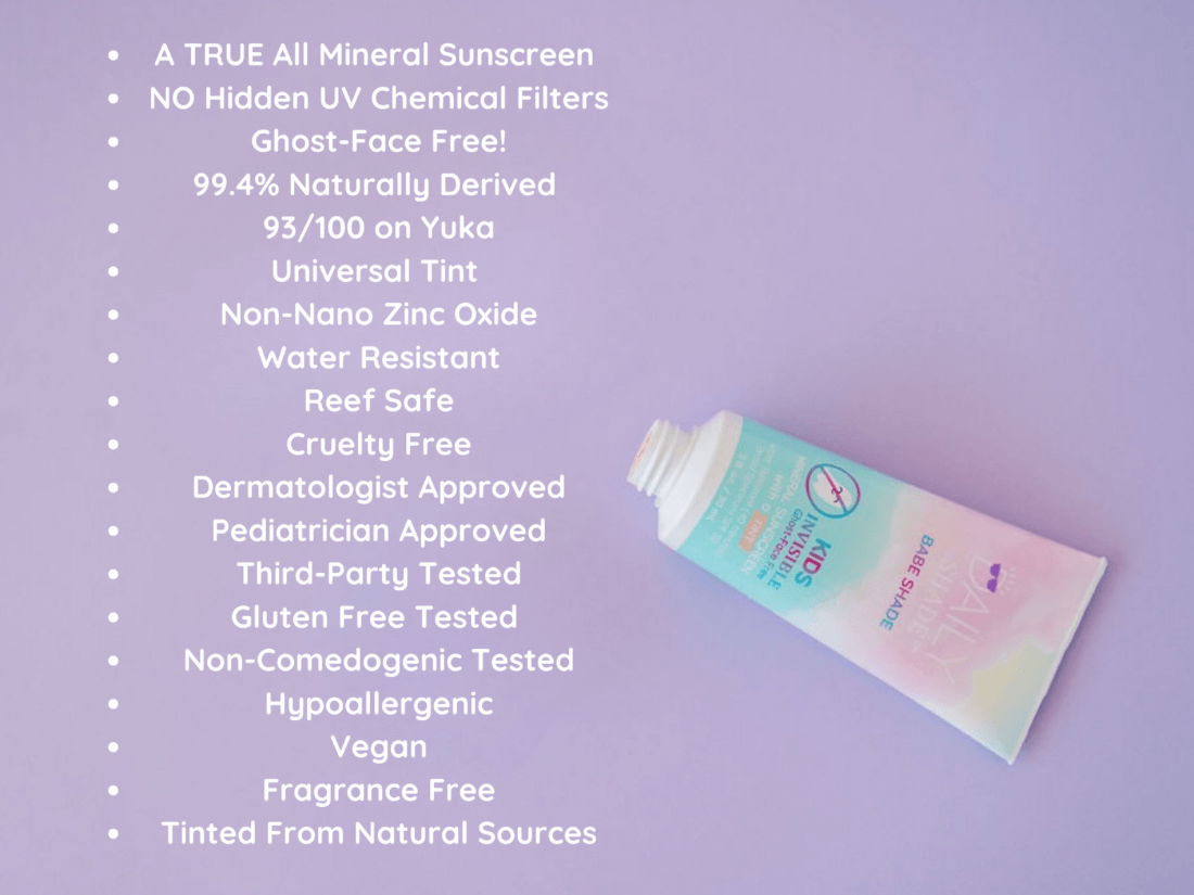 DAILY SHADE: Kid’s Daily Wear True Mineral Sunscreen 3 oz.